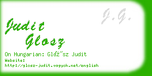 judit glosz business card